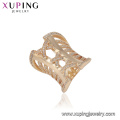 14969 Hottest jewelry luxury diamond zircon ring, 18 carat gold color new design ladies finger ring